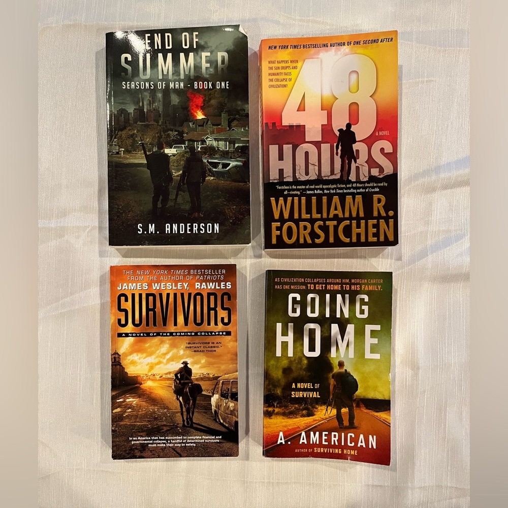 Books - End of Summer / 48 Hours / Survivors / Going Home